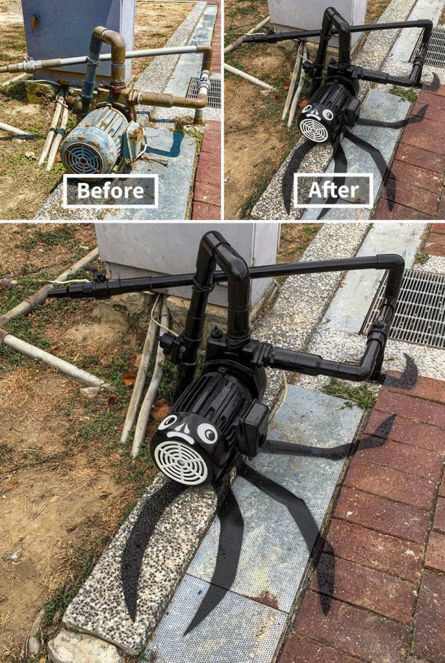 Красивые граффити с креативом на улицах Нью-Йорка (28 фото)