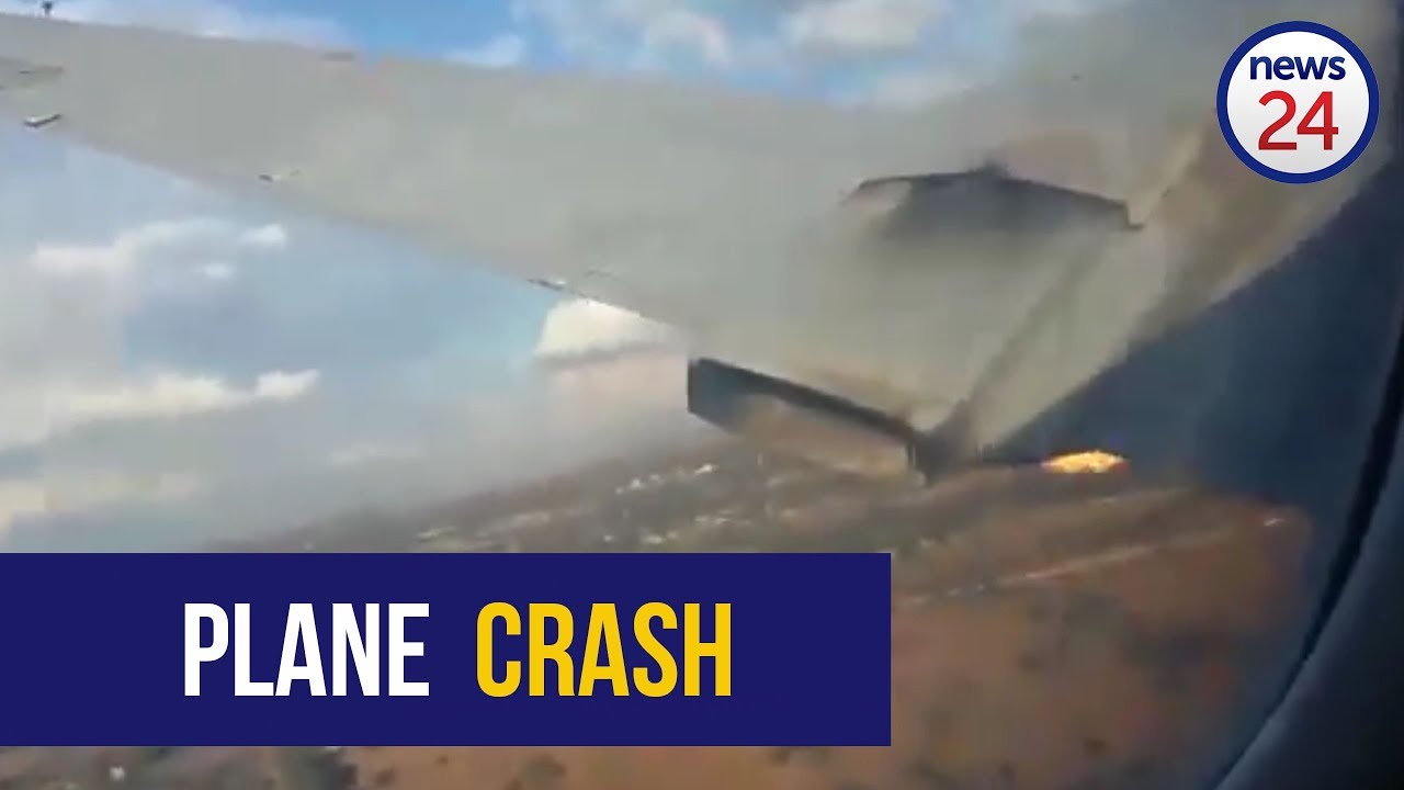 ЖЕСТЬ. Пассажир заснял крушение самолета, в котором он летел