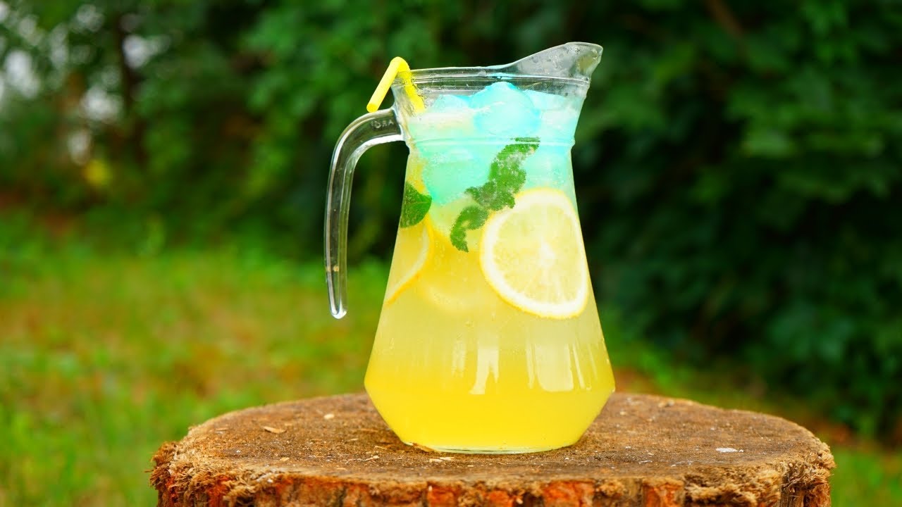 Домашний лимонад насыщенный и освежающий