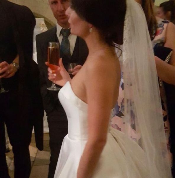 Новая мода среди невест - свадебное платье с карманами (6 фото)