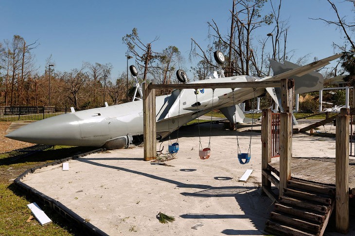 Разрушительный ураган Майкл во Флориде (17 фото)