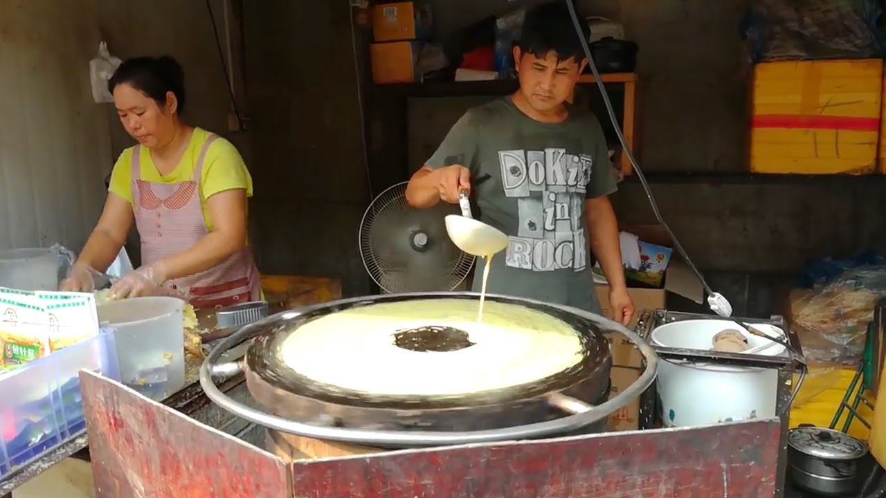 Уличная еда быстрого приготовления в Китае