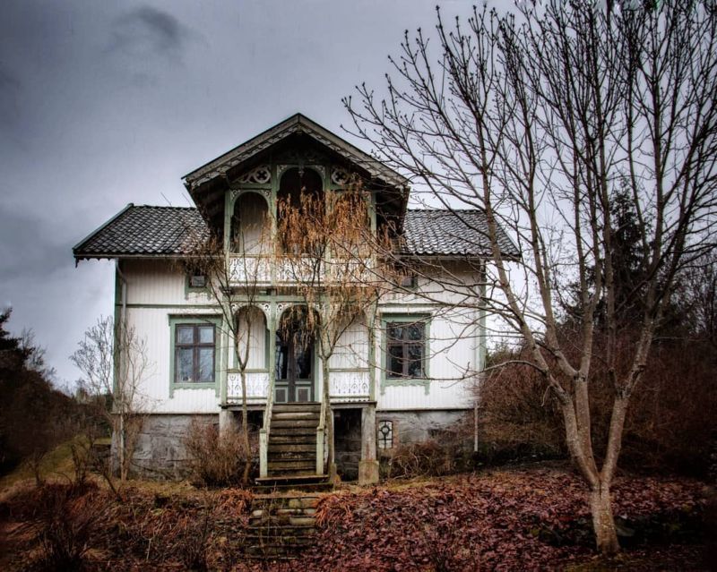 Заброшенные дома в Норвегии (57 фото)