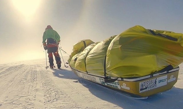 Американец на лыжах пересек Антарктиду за 54 дня