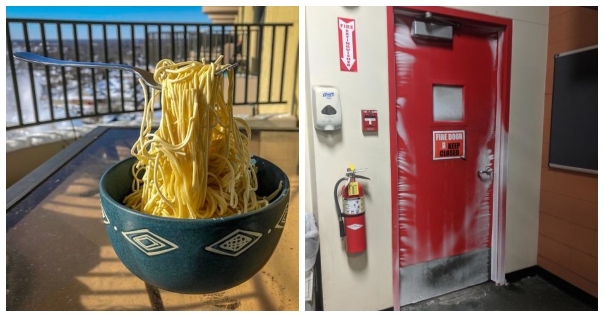 САМАЯ ХОЛОДНАЯ ЗИМА В США ПРИКОЛЬНЫЕ СНИМКИ (30 фото)