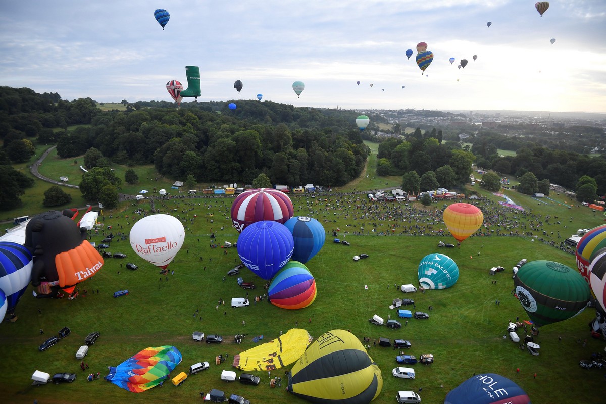 Бристольский Международный фестиваль воздушных шаров (20 фото)