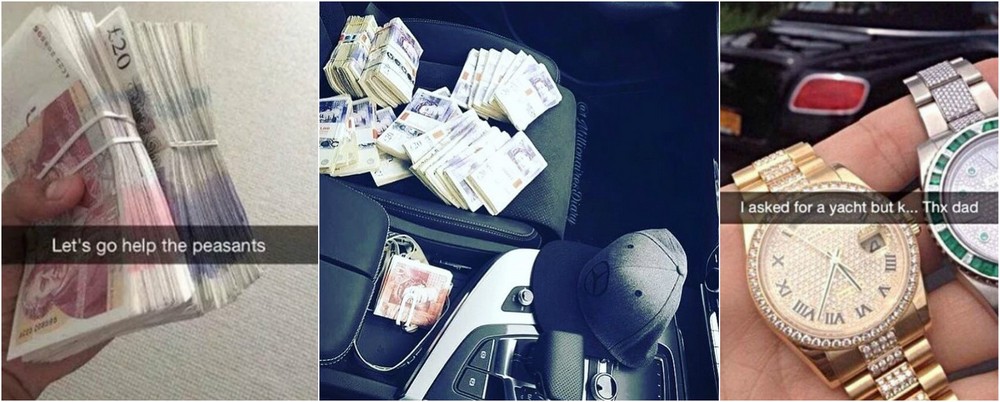 Богатые детишки сорят деньгами