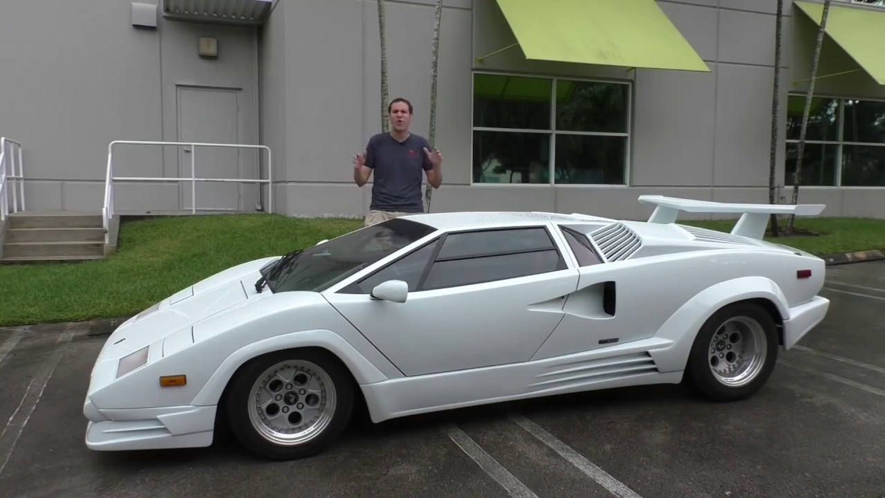 Вот почему Lamborghini Countach стоит $300 000