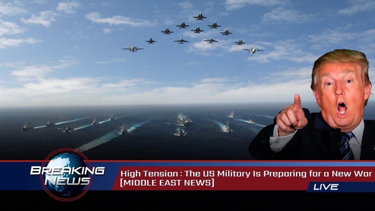 Воздушные и Морские силы США в полной боевой готовности чтобы начать военную операцию в Иране