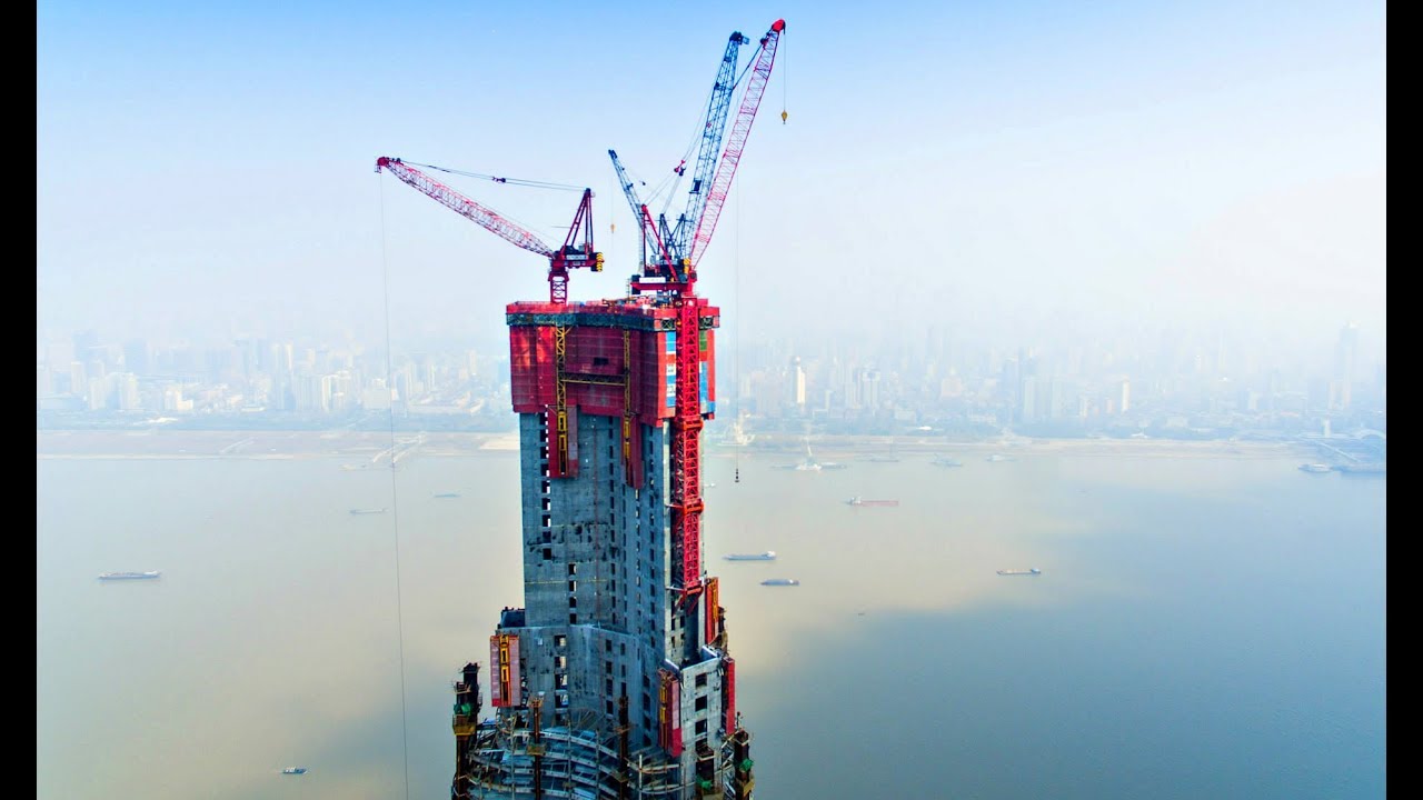 Китайцев уже не догнать: Машина для строительства небоскребов