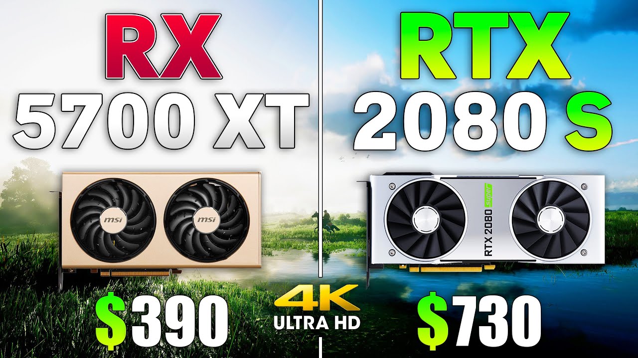 RTX 2080 SUPER vs RX 5700 XT in 4K