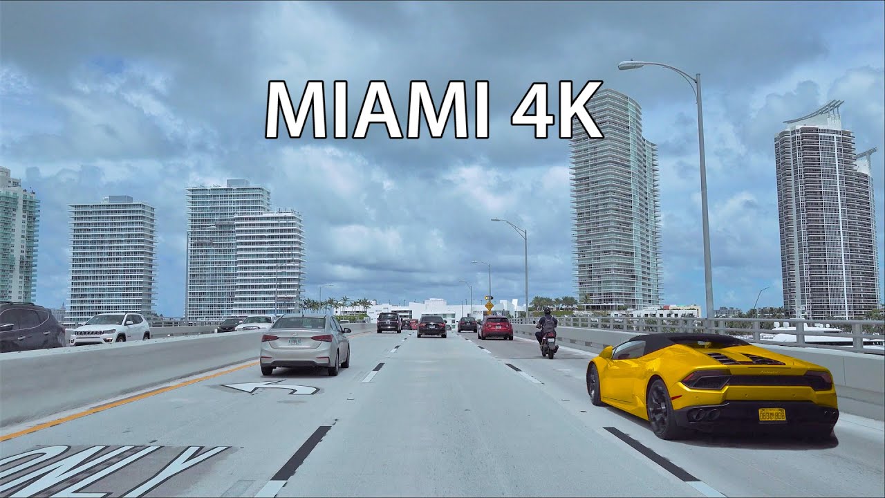 Miami 4K - Gold Coast - Scenic Drive 6-09-2020