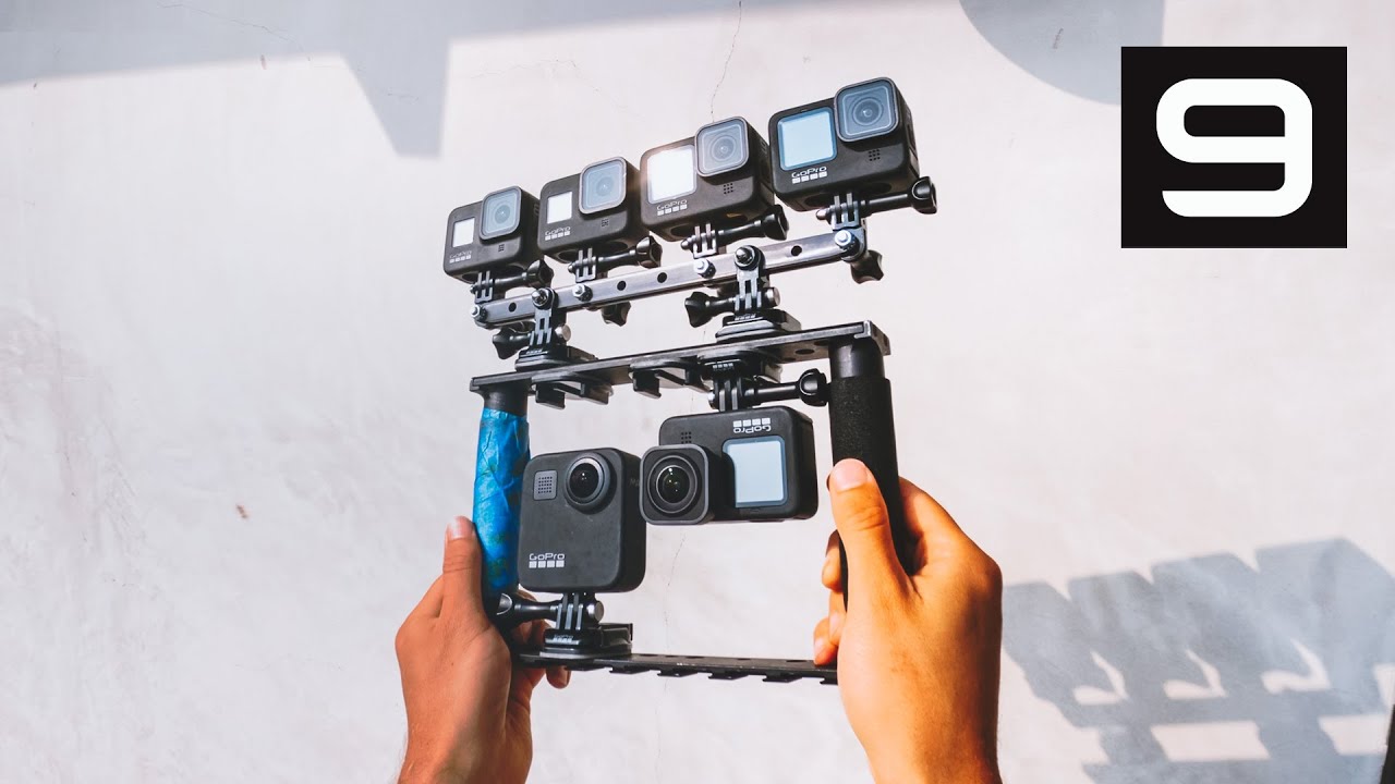 Стабилизация Экшн Камера GoPro HERO9 - Horizon Leveling & HyperSmooth 3.0 Comparison