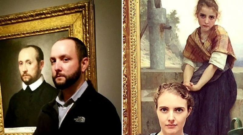 Люди обнаружившие своих двойников на классических полотнах в Лувре