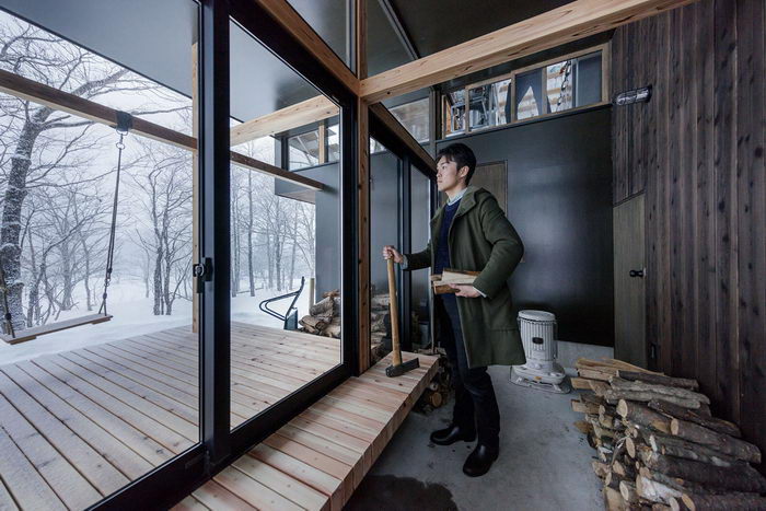Дом в стиле минимализм в Японии