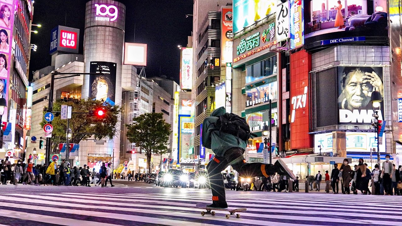 CITY LIFE SKATING IN JAPAN