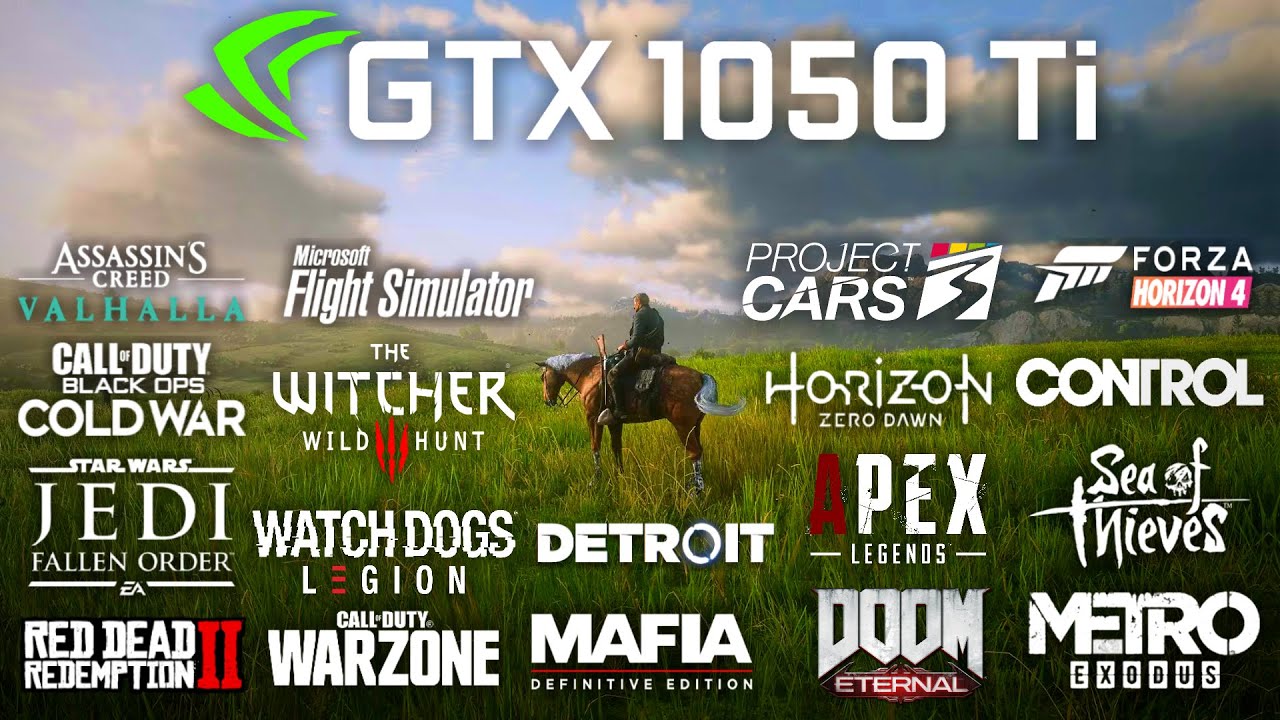 ФПС ТЕСТ - GeForce GTX 1050 Ti Test in 30 Games in 2020