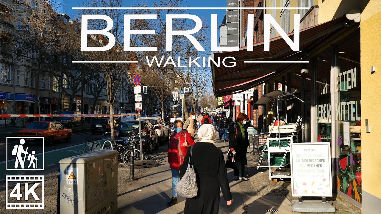⁴ᴷ⁶⁰ Прогулка по Берлину ?? | Берлин хорош | Штеглиц | Schloßstraße, Rheinstraße, Breslauer Platz